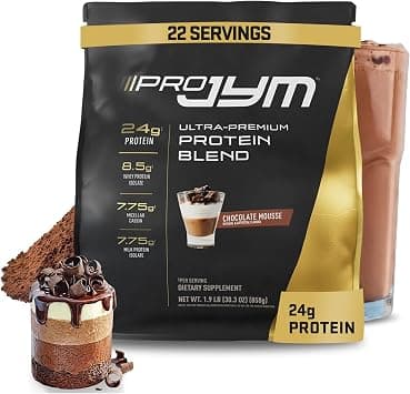 JYM Chocolate Mousse Whey & Casein Protein Powder - 1.9 lb, 22 Servings on Amazon - Best Deal Finder