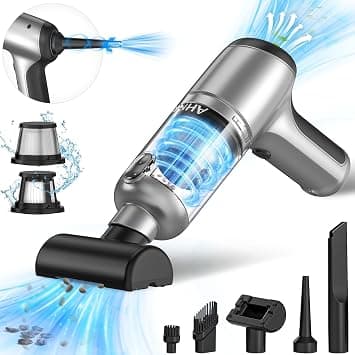 AHNR Handheld Car Vacuum Cleaner Cordless with Brushless Motor, 20000PA High Power Vacuum Cleaner & Air Duster, 3 in 1 Keyboard Portable Vacuum Cleaner, Mini Hand Held Vacuum Cleaner for Car Home on Amazon - Best Deal Finder