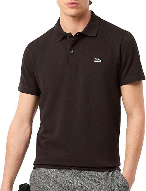Lacoste Mens Polos Short Sleeve Polo Shirts (pack of 1) on Amazon.ae - Price Tracker