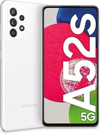 Samsung Galaxy A52s 5G Smartphone Dual SIM Android Mobile Phone 6 GB RAM 128 GB Memory Awesome White (UK Version) on Amazon.ae - Price Tracker