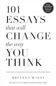 101 Essays That Will Change The Way You Think (English) - Amazon.sa Price Tracker