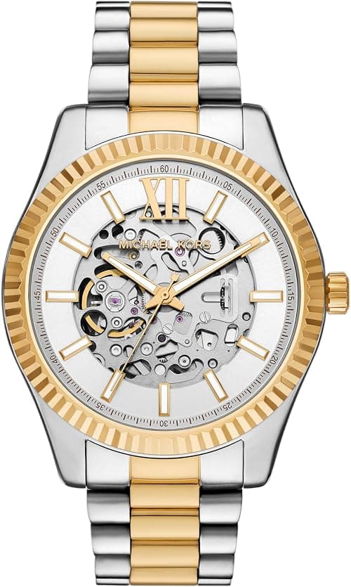 Michael Kors Men's Lexington Automatic Two-Tone Stainless Steel Watch (Model: MK9243) on Amazon.ae - Price Tracker