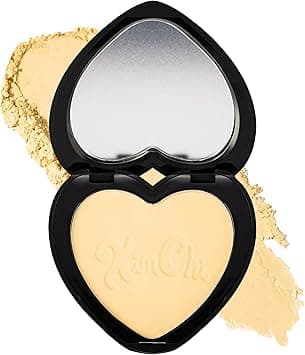 KimChiChic Beauty Almost Catfished Micro Pressed Powder - Brightening Under Eye Setting Powder, Reduces Dark Circles, No Flashback, Banana on Amazon.ae - Price Tracker