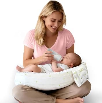 Nintara Baby Ergopod Nursing Pillow – Adjustable Breastfeeding Pillow with Belt, Supportive Feeding Pillow for Newborns, 100% Cotton Cover, Multipurpose Maternity Pillow on Amazon.ae - Price Tracker