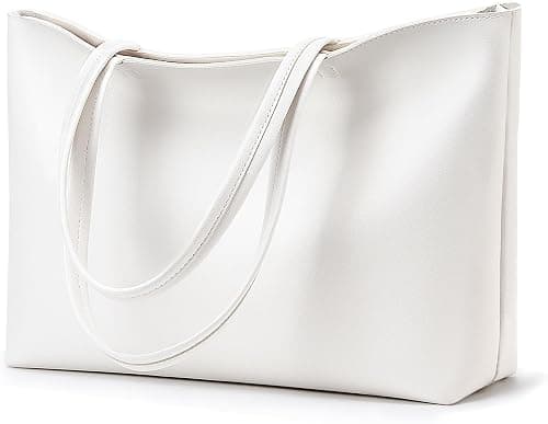 KALIDI Tote Bag Zipper Shoulder Bag Faux Leather Purses for Women Large Casual Handbag Work Dating College على Amazon.ae - متتبع الأسعار