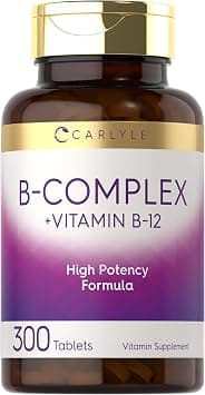 Carlyle B-Complex Vitamin with B12 | 300 Tablets | High Potency Formula on Amazon.ae - Price Tracker