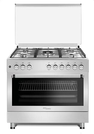 Super General 90 X 60 cm, 5 Gas Burners, Oven/Grill with Rotisserie Free standing Gas Cooker, Stainless Steel, Turbo Fan – SGC9607FSHGF, 1 year Manufacturer Warranty on Amazon.ae - Price Tracker