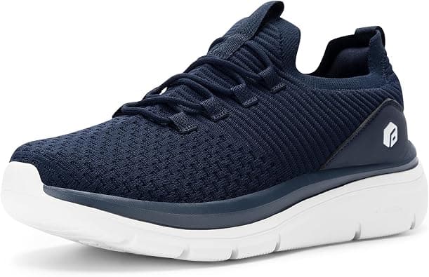 FitVille Men's Slip on Shoes Sneakers Wide Width, Lightweight and Breathable Mens Wide Slip on Shoes Max Cushioning على Amazon.ae - متتبع الأسعار