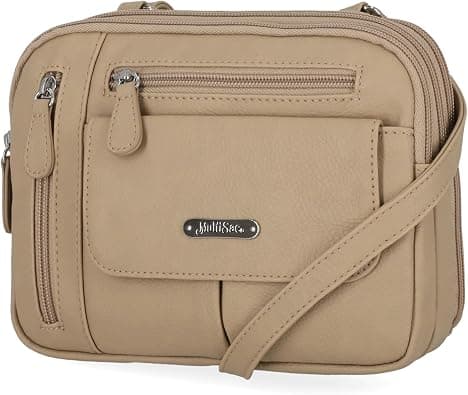 MultiSac Zippy Triple Compartment Crossbody Bag on Amazon.ae - Price Tracker