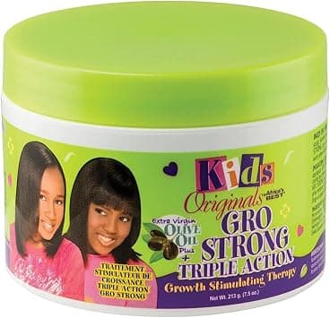 Africa's Best Kids Orig Gro Strong Therapy Jar (7.5oz / 221ml) على Amazon.ae - متتبع الأسعار