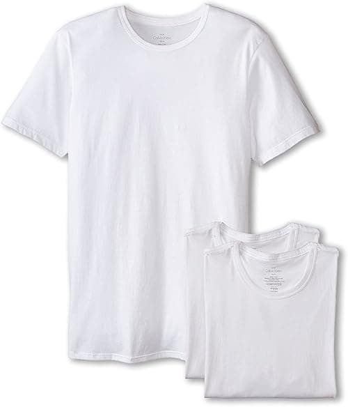 Calvin Klein Men`s Cotton Crew Neck Classic Fit T-Shirts 3 Pack on Amazon.ae - Price Tracker