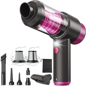 Handheld Car Vacuum Cleaner Cordless, 15000PA High Power, 4-in-1 Portable Mini with LED Light, for Car Home Office on Amazon - Best Deal Finder