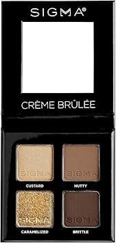 Sigma Beauty Quad Eyeshadow Palette - Makeup Eyeshadow Quad with Buttery Soft Formula, Buildable & Blendable, Cream Brulee on Amazon.ae - Price Tracker