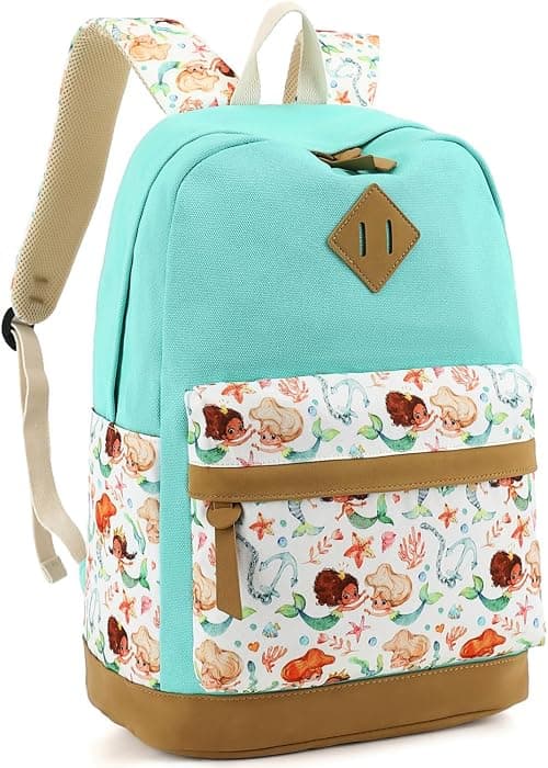Leaper Water-Resistant Floral School Backpack Travel Bag Bookbags Women Satchel على Amazon.ae - متتبع الأسعار