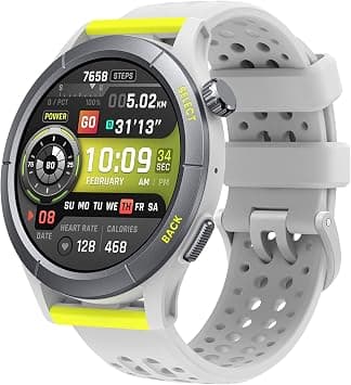 Amazfit Cheetah Running Smart Watch with Dual-Band GPS, Route Navigation & Offline Maps, Training Template, Heart Rate Monitor, Alexa-Built In, 14 Days Battery Life for Men and Women - Round on Amazon.sa - Price Tracker