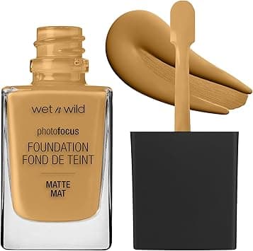 wet n wild Photo Focus Matte Liquid Foundation Amber Beige, Vegan & Cruelty-Free on Amazon.ae - Price Tracker