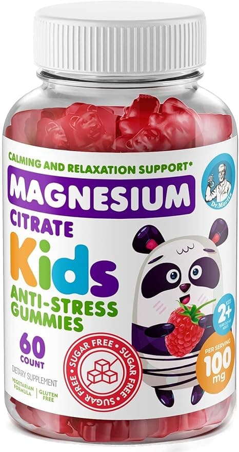 DR. MORITZ Kids Magnesium Gummies Sugar-Free - Calm Magnesium Gummies Supplement for Children, Sugar-Free Magnesium Calm Chews for Kids & Adults on Amazon.ae - Price Tracker