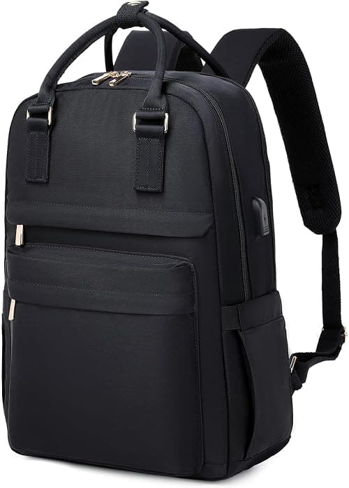 Laptop Backpack for Women 15.6 Inch Carry On Backpack Travel Backpacks Casual Daypacks for Weekender Business Hiking on Amazon.ae - Price Tracker