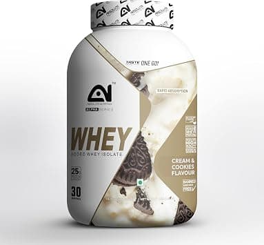ABSOLUTE NUTRITION Whey Protein Cream & Cookies Flavor 1kg على أمازون - دليلك لأفضل العروض