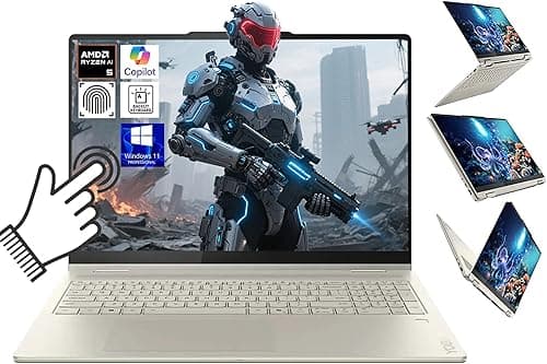 Lenovo Yoga 7 2 in 1 AI Laptop 16” 2K Touchscreen, AMD Ryzen AI 5 340 Up to 4.8GHz, AMD Radeon 840M, 16GB LPDDR5X, 1TB SSD, WiFi 7, Backlit KB, Fingerprint, Windows 11 PRO W/BWE Accessorie on Amazon.ae - Price Tracker