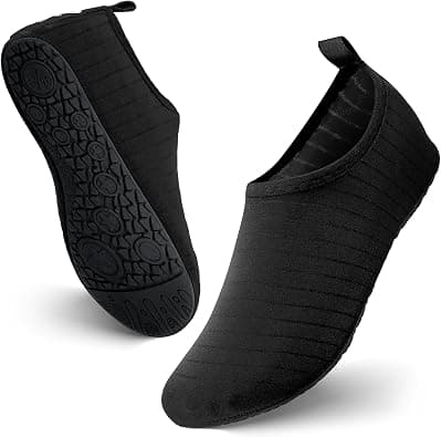 JOTO Water Shoes for Women Men Kids, Barefoot Quick-Dry Aqua Water Socks Slip-on Swim Beach Shoes for Snorkeling Surfing Kayaking Beach Walking Yoga on Amazon.ae - Price Tracker