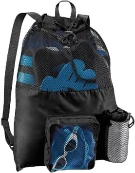 VAODO Mesh Drawstring Backpack, Waterproof Gym Swim Bag Beach Backpack, for Swim, Gym and Workout Gear, for Women and Men on Amazon - Best Deal Finder