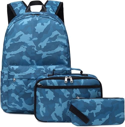 OctSky Rainbow Girls Backpack, Kid Backpacks for Girls Cute Lightweight Bookbag with Lunch Bag Rainbow على Amazon.ae - متتبع الأسعار