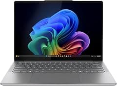 Lenovo Slim 7i Aura Edition - 2025 - Copilot+ PC - Core Ultra 7 256V CPU - 14" WUXGA OLED Display - 16GB Memory - 1TB Storage - Luna Grey - متتبع أسعار Amazon.sa