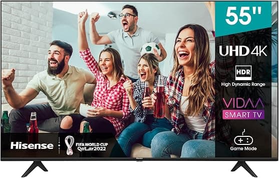 Hisense 55 Inch TV UHD Smart HDR 10/HLG Wifi (2.4GHZ) Bluetooth 5.0 DLNA HDCP Version H.265 decoder - 55A6H (2022-2023 Model) on Amazon.ae - Price Tracker