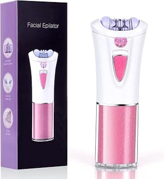 URAQT Women's Electric Hair Remover, Shaving Head and Trimmer, Facial Epilator and Body Hair Removal, Mini Hair Removal for Face, Armpits, Bikini and Legs on Amazon.ae - Price Tracker