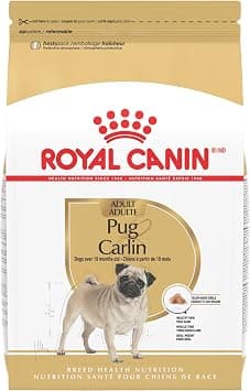 Royal Canin Pug Adult Breed Specific Dry Dog Food, 10 lb. bag - متتبع أسعار Amazon.sa