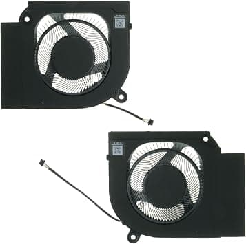 CPU and GPU Cooling Fan Replacement for Acer Predator Helios Neo 16 500 PHN16-71 PHN18-71 N22Q22 FQ1H DFSCL12E16486M, FQ1J DFSCK22D05883M 12V 1A Fan (CPU and GPU Fan) على Amazon.ae - متتبع الأسعار