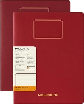 Moleskine Student Cahier Journals (Set of 2), Soft Cover, Ruled, XXL (8.5" x 11"), Cranberry Red - Amazon.sa Price Tracker