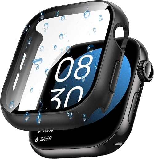 Waterproof Bumper Case with Screen Protector for 42mm Smartwatch – Series 10 Compatible – Black on Amazon.ae - Price Tracker