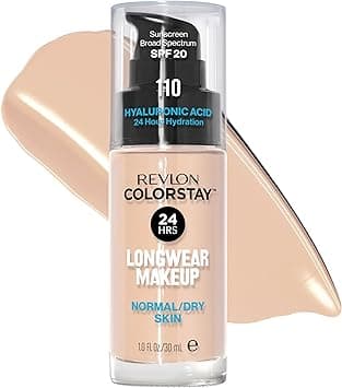 REVLON Colorstay Makeup Foundation For Normal/Dry Skin 110 Ivory, 1.0Oz/30Ml, multi, 1 Fl Oz (Pack of 1) on Amazon.ae - Price Tracker