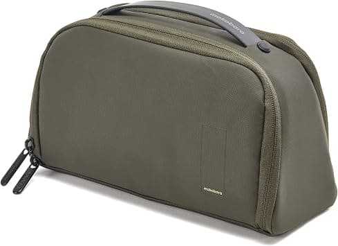 Mokobara The Pac Kit | Green Water Resistant Toiletry Bag | Travel Accessory | Grooming Kit for Men and Women (Home Grown) on Amazon - Best Deal Finder