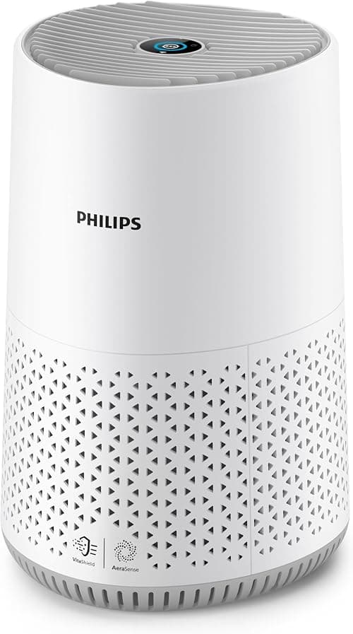 Philips Compact Air Purifier 600 Series - rooms up to 44 m², NanoProtect HEPA filter, Connected with Air+ App, 4 Speed Settings, White - AC0651/10 على Amazon.ae - متتبع الأسعار