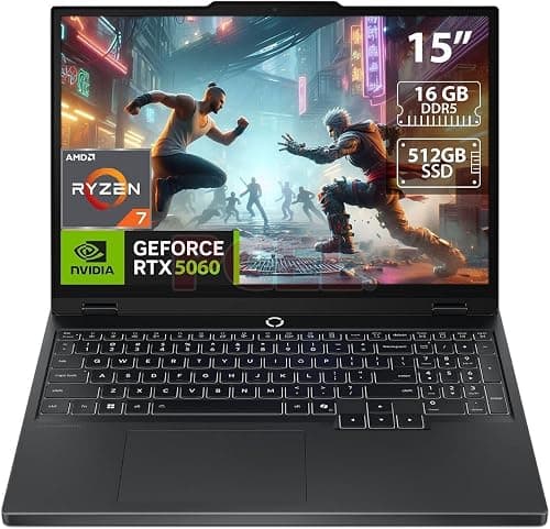 Lenovo Legion 5 15.1" OLED WQXGA 165HZ Gaming Notebook AMD Ryzen 7 260 16GB RAM 512GB SSD NVIDIA GeForce RTX 5060 Eclipse Black on Amazon.sa - Price Tracker