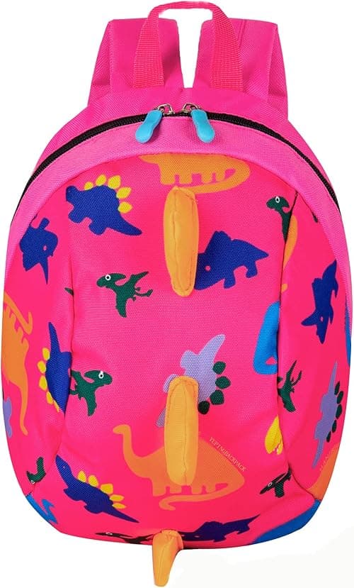 YUPING Toddler kids Dinosaur Backpack Book Bags with Safety Leash for Boys Girls على Amazon.ae - متتبع الأسعار