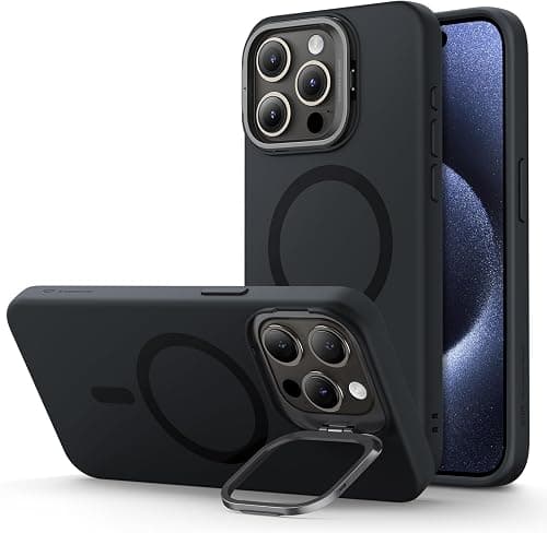 ESR for iPhone 15 Pro Max Case Flex Stand for MagSafe, Silicone, Black on Amazon.ae - Price Tracker