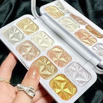 8 Colors Face Body Cheek Diamond Shimmer Highlighter Highlight Highlighters Makeup Palette Iluminadores De Maquillaje Highlighter Makeup Gold Shimmer Blush Bronzer And Makeup Highlighter Powder on Amazon.ae - Price Tracker