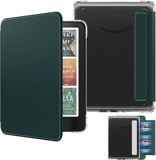 MoKo Magnetic Case for 7" Kindle Paperwhite 12th Gen& Colorsoft,mdnt.Green على Amazon.ae - متتبع الأسعار