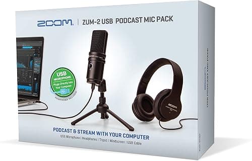 Zoom ZUM-2 USB Podcast Microphone Pack on Amazon.ae - Price Tracker
