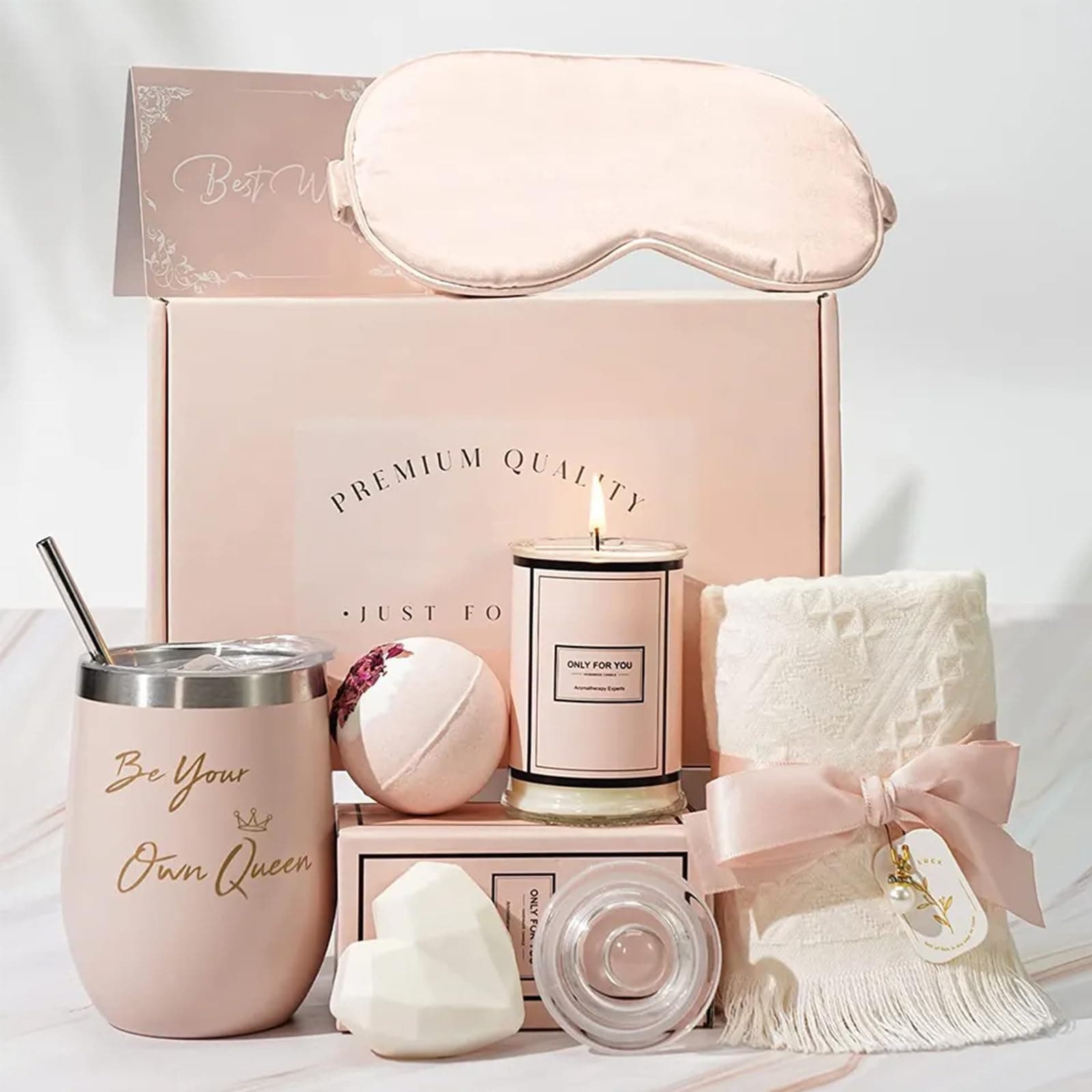 Aputue Spa Gift Set for Women, 7 PCS Bath Gift Set for Women, Relaxing Spa Gifts with Gift Boxes, Self Care Gifts, Home Spa Products, Birthday Gifts for Mom, Wife, Sister, Best Friend on Amazon.ae - Price Tracker