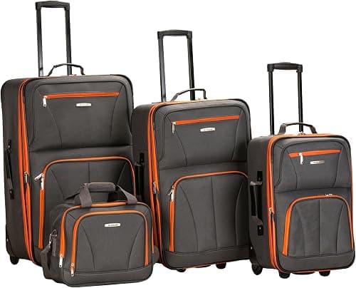Rockland Luggage Journey Softside Upright Set, Journey Softside Upright Luggage Set on Amazon.ae - Price Tracker