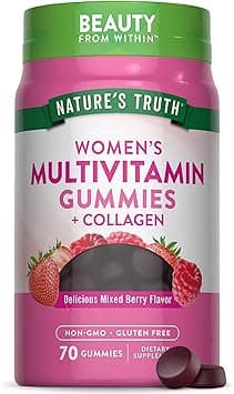 Nature's Truth Womens Multivitamin Gummies Plus Collagen | 70 Count | Non-GMO & Gluten Free | By on Amazon.ae - Price Tracker