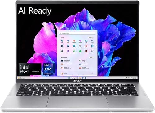 acer Swift Go 14 Intel Evo Thin & Light Laptop | 14" 1920 x 1200 Touchscreen | Unlock AI Experiences | Intel Core Ultra 7 Processor 155H | Intel ARC | 16 GB LPDDR5X | 512 GB SSD | on Amazon.ae - Price Tracker