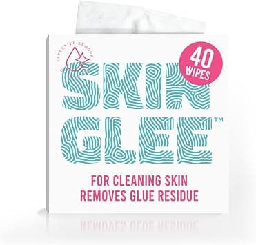 Not Just A Patch Skin Glee Adhesive Remover (40 Pack) – Hypoallergenic Alcohol Wipes for CGM Devices, Bandages, Ostomy Patches, and Adhesives – Gentle, Portable Skin Cleaner on Amazon.ae - Price Tracker