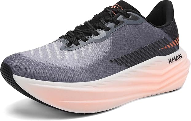 KMAN Men's Slip On Walking Shoes Running Comfortable Tennis Breathable Non Slip Athletic Gym Workout Cross Training Fashion Sneakers on Amazon.ae - Price Tracker