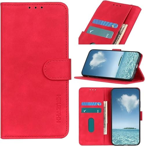 COQUE Case for Motorola Moto G77 5G Phone Case New Texture Retro Protective Cover-Rosso on Amazon.ae - Price Tracker